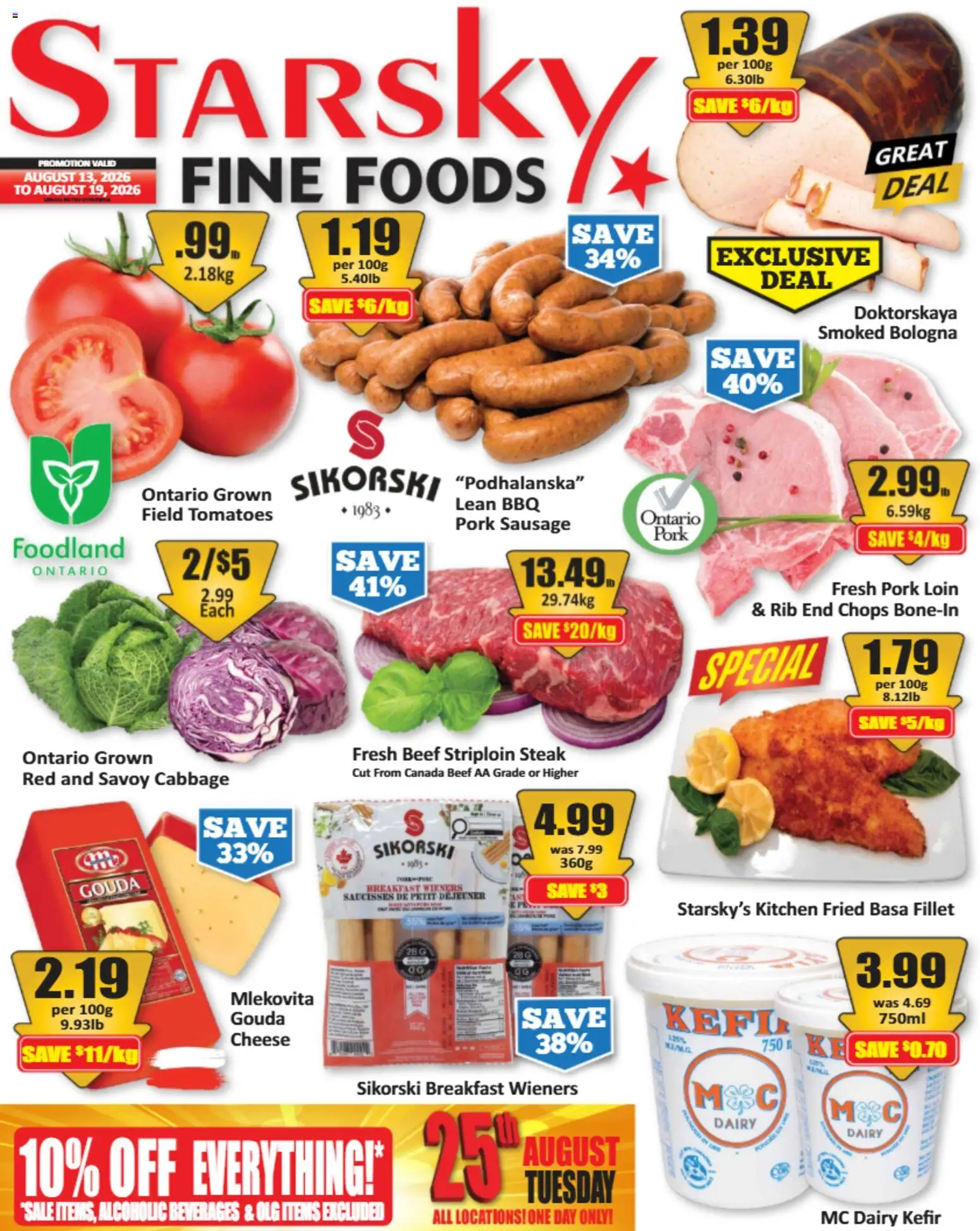 Preview of leaflet Starsky weekly flyer / circulaire from shop Starsky is valid from Aug 13, 2026