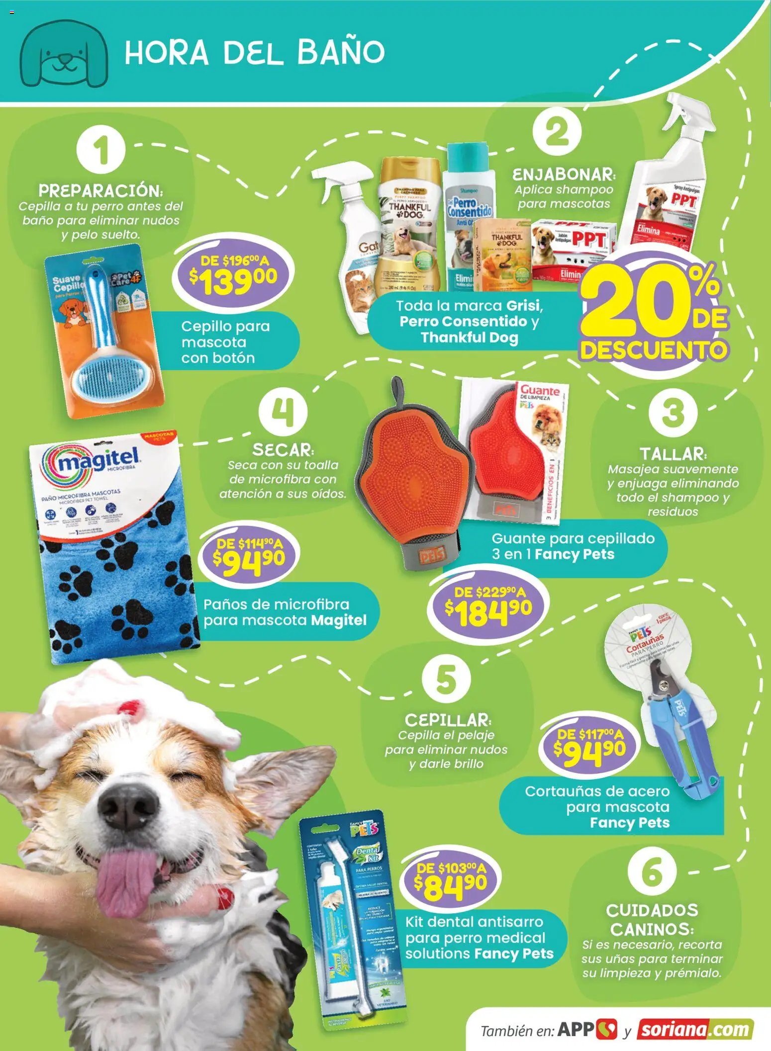 Vista previa las ofertas de la tienda Soriana - Soriana Especial Mascotas Híper Nacional desde el 13/08/2026 