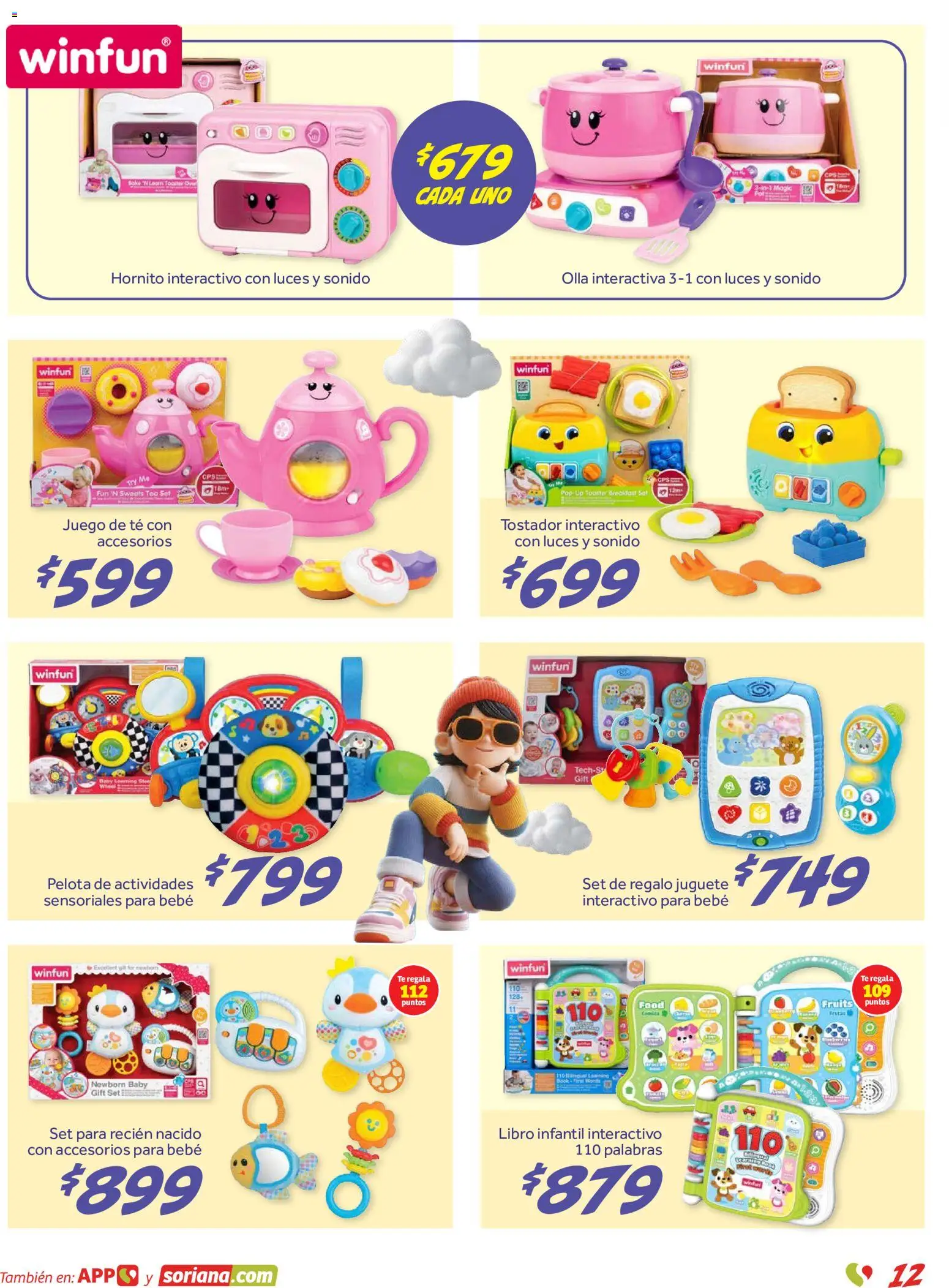 Vista previa las ofertas de la tienda Soriana - Soriana folleto Reino de los Juguetes desde el 15/10/2026 