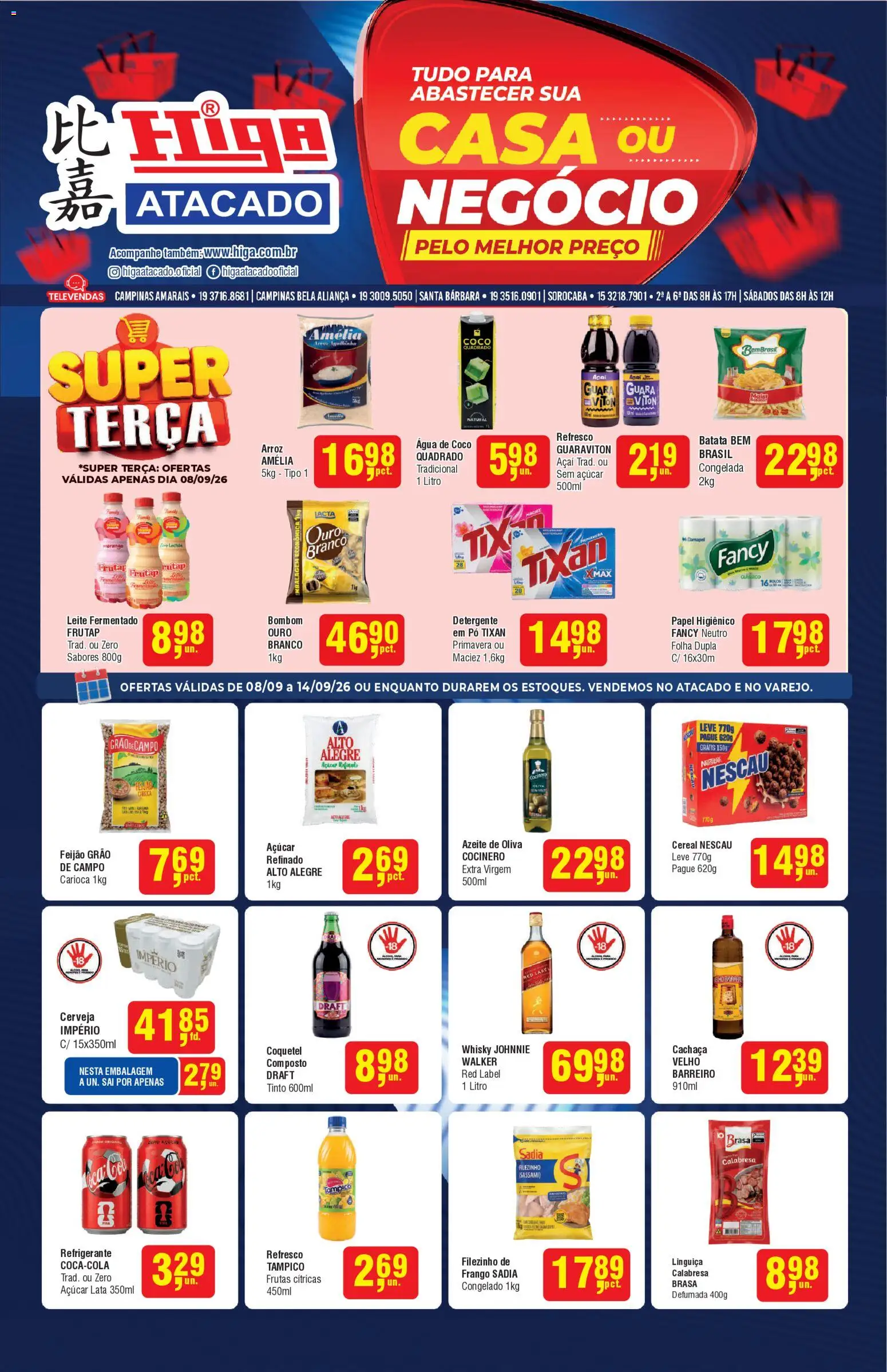 Ofertas Higa Atacado até 14/09/2026. - Página 1
