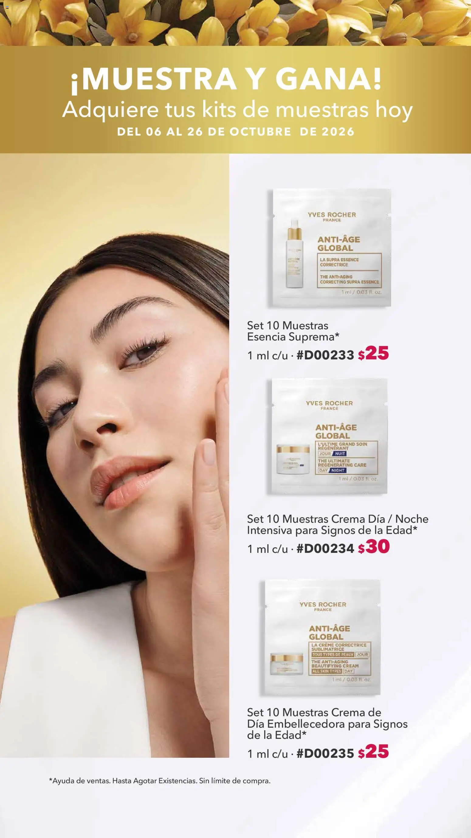 Vista previa las ofertas de la tienda Yves Rocher - Yves Rocher ¡Muestra y gana! desde el 06/10/2026 