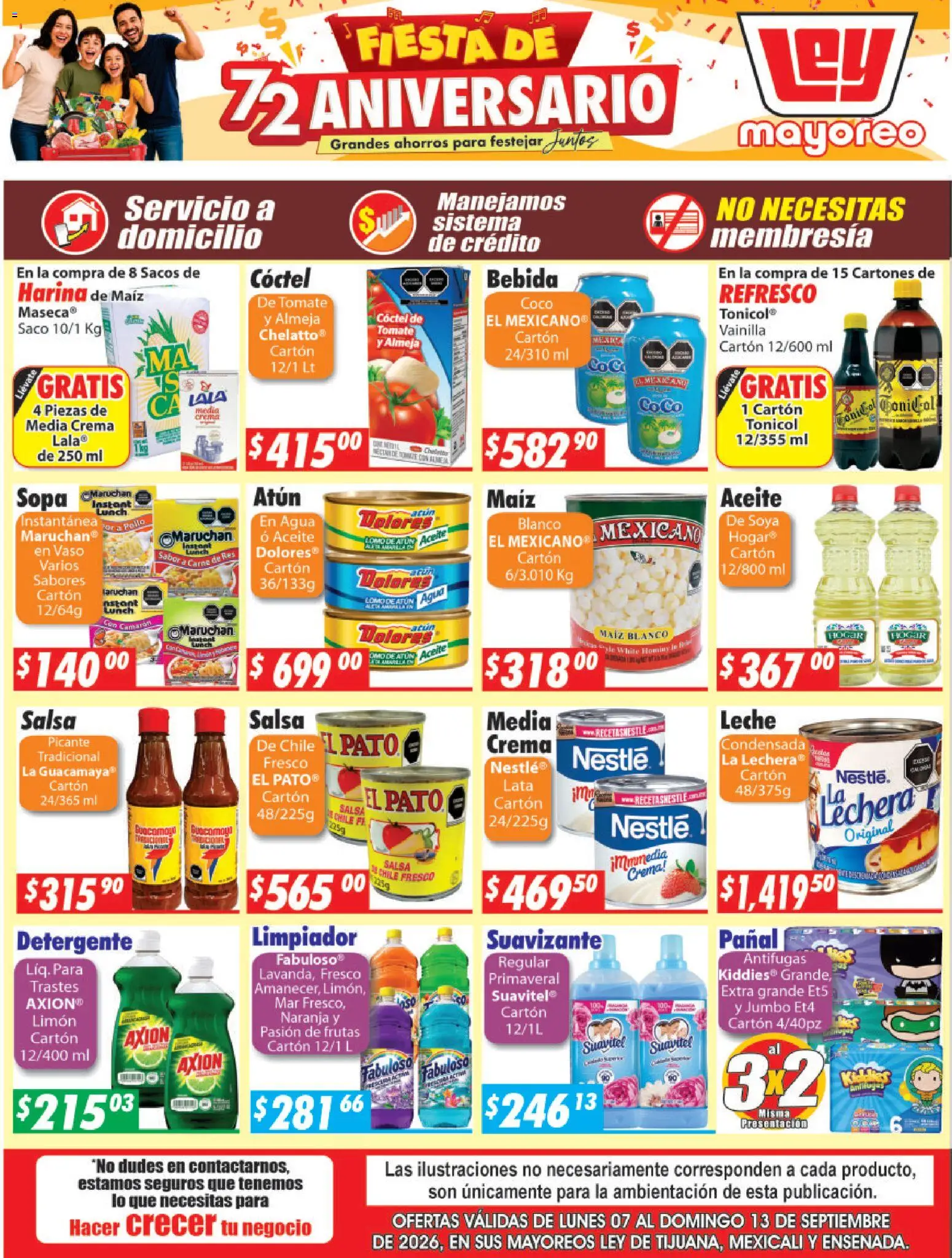 Vista previa las ofertas de la tienda Casa Ley - Casa Ley folleto Frontera desde el 07/09/2026 