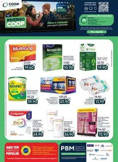 Pré-Visualização do folheto "Coop ofertas Inverno Drogaria" da loja Coop válido a partir de 10/08/2026