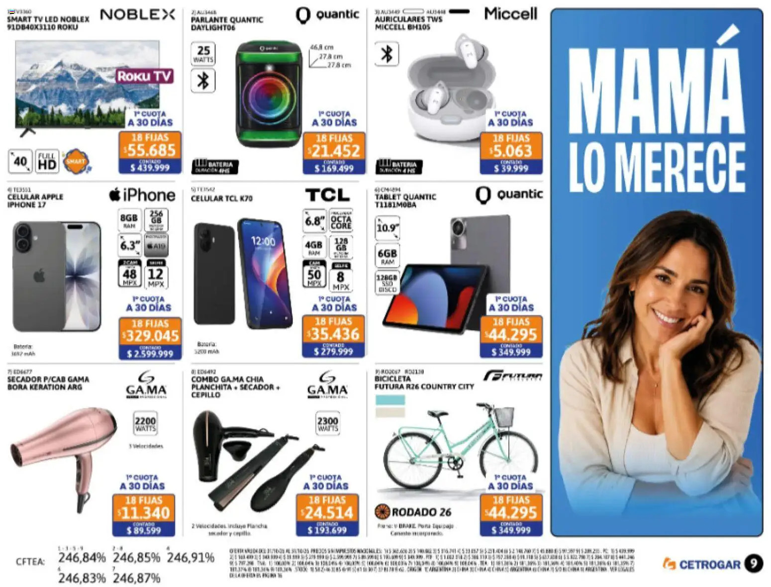 Vista previa del folleto de la tienda Cetrogar válido desde el 01/10/2026 