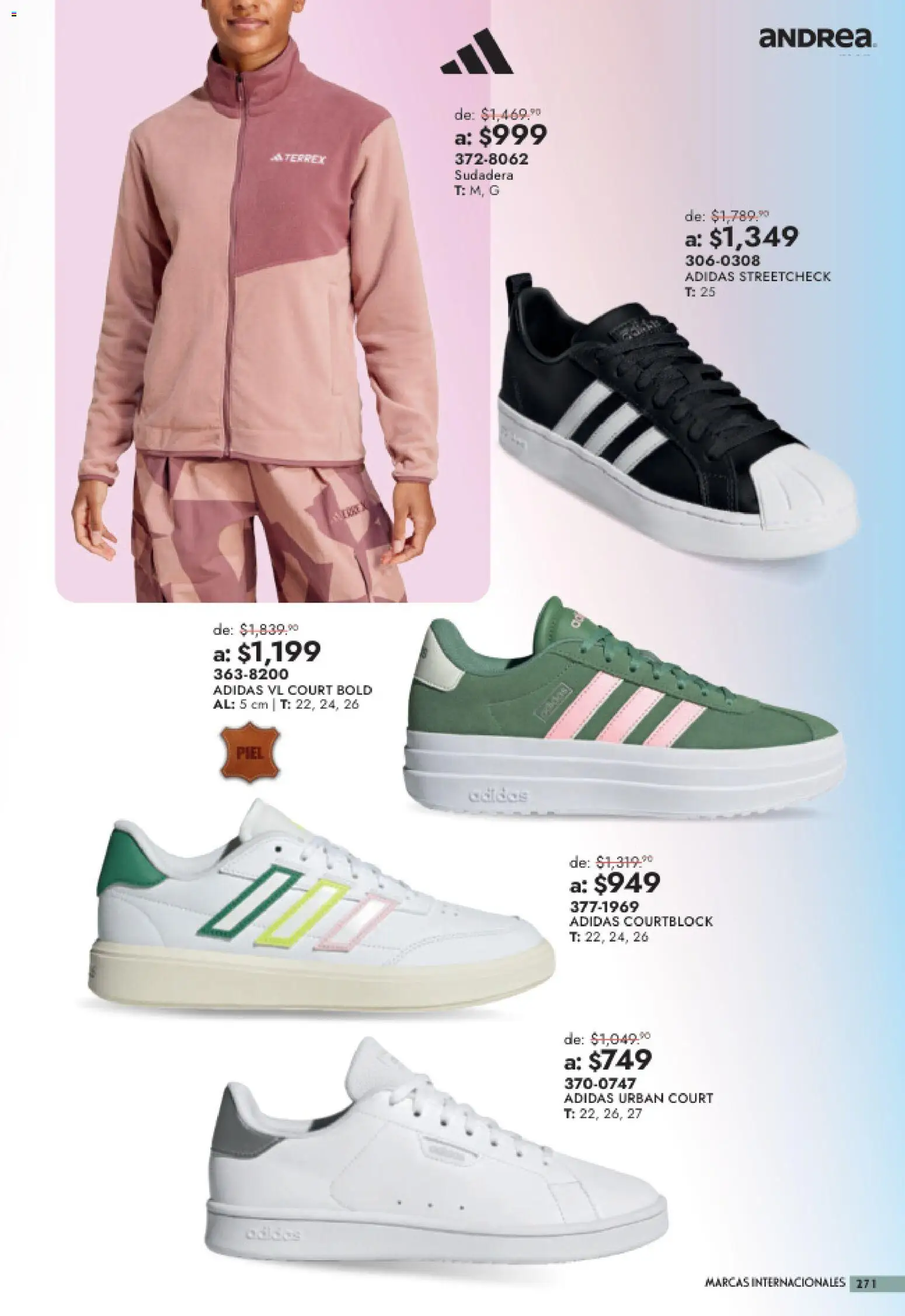 Vista previa las ofertas de la tienda Andrea - Andrea catálogo Outlet desde el 26/07/2026 