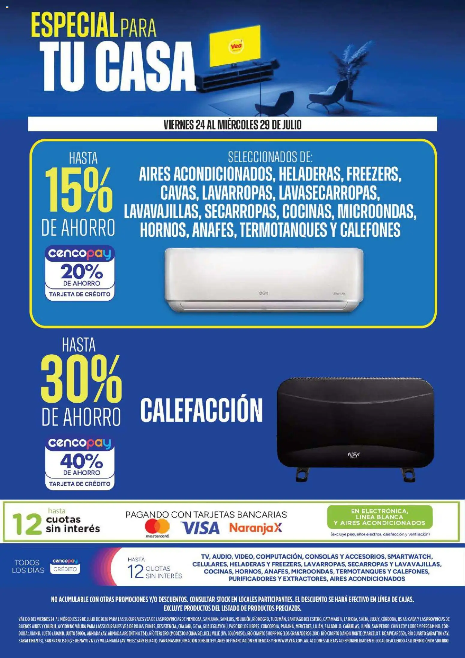 Vista previa del folleto de la tienda Vea válido desde el 24/07/2026 