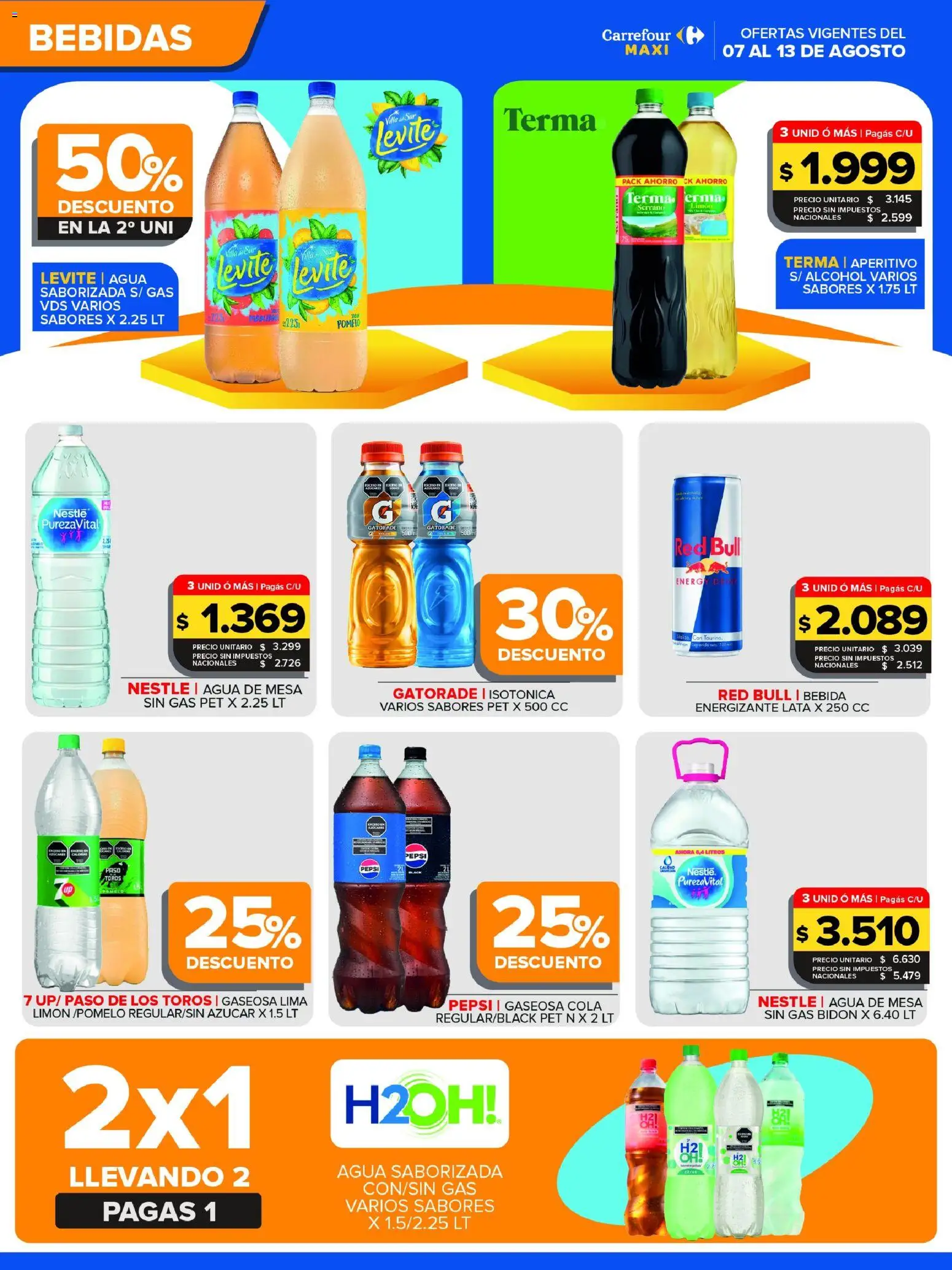 Vista previa del folleto de la tienda Carrefour Maxi válido desde el 07/08/2026 
