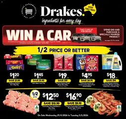 Preview of catalogue Drakes catalogue QLD from shop Drakes valid 29/04/2026