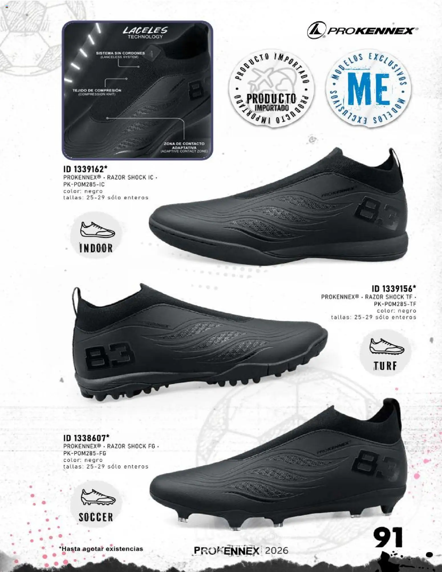 Vista previa las ofertas de la tienda Price Shoes - Price Shoes catálogo Prokennex desde el 15/09/2026 - Cordones