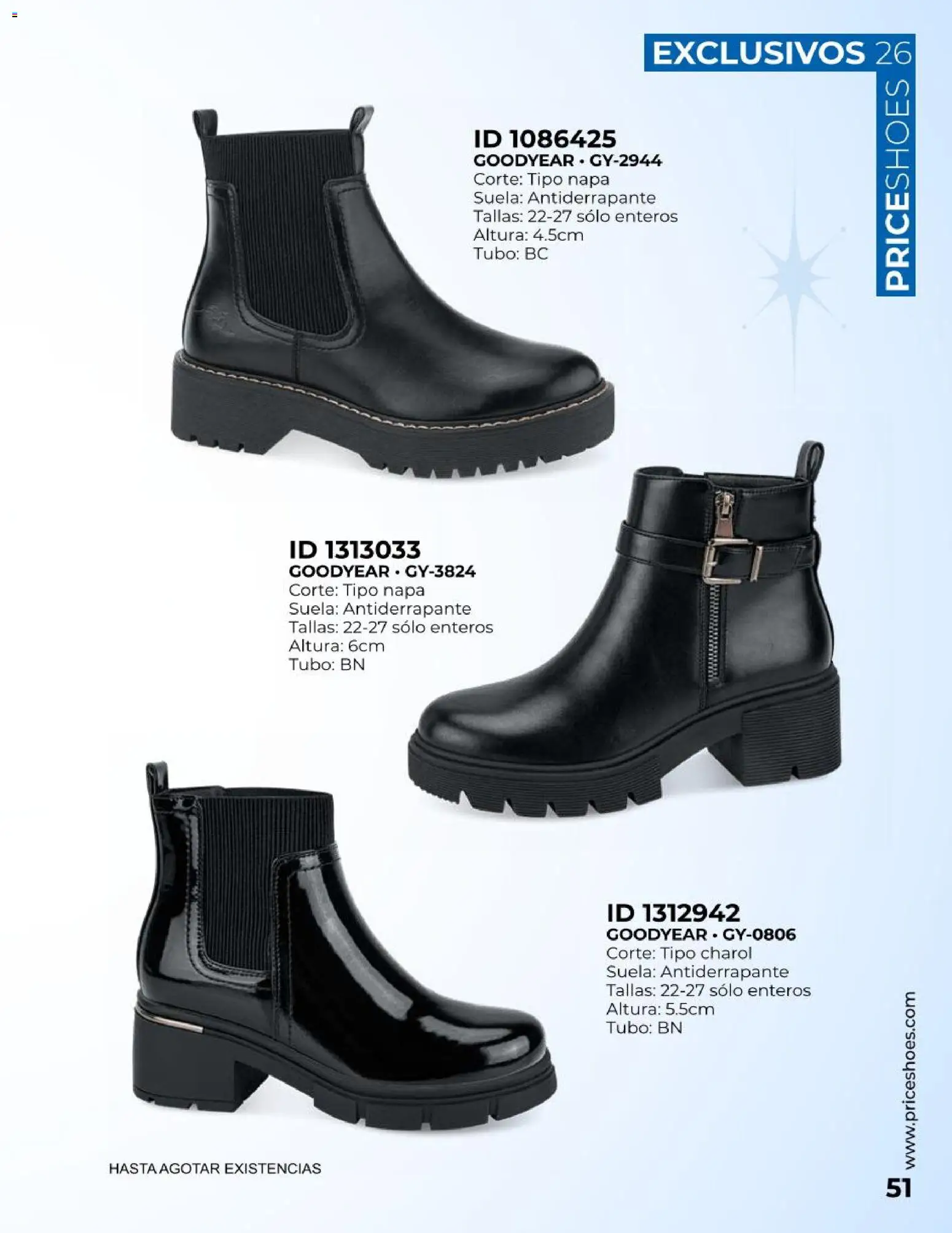 Vista previa las ofertas de la tienda Price Shoes - Price Shoes catálogo Exclusivos desde el 01/10/2026 
