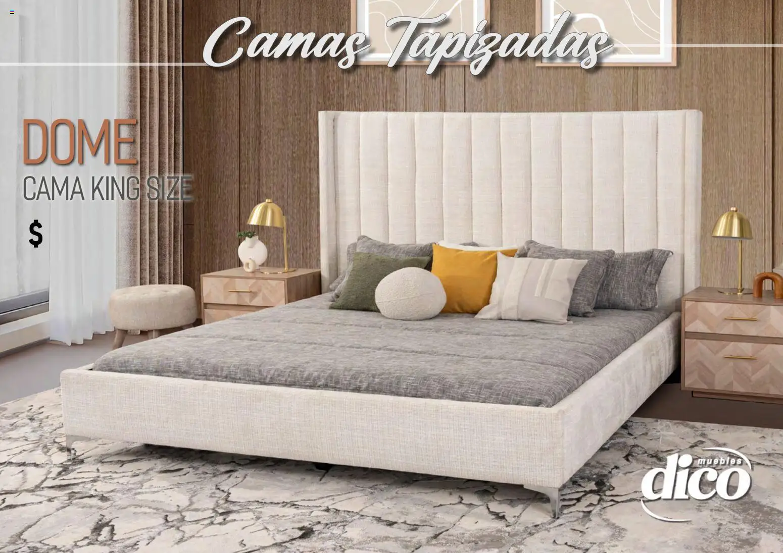 Vista previa las ofertas de la tienda Muebles Dico - Muebles Dico catálogo Camas tapizadas desde el 01/04/2026 
