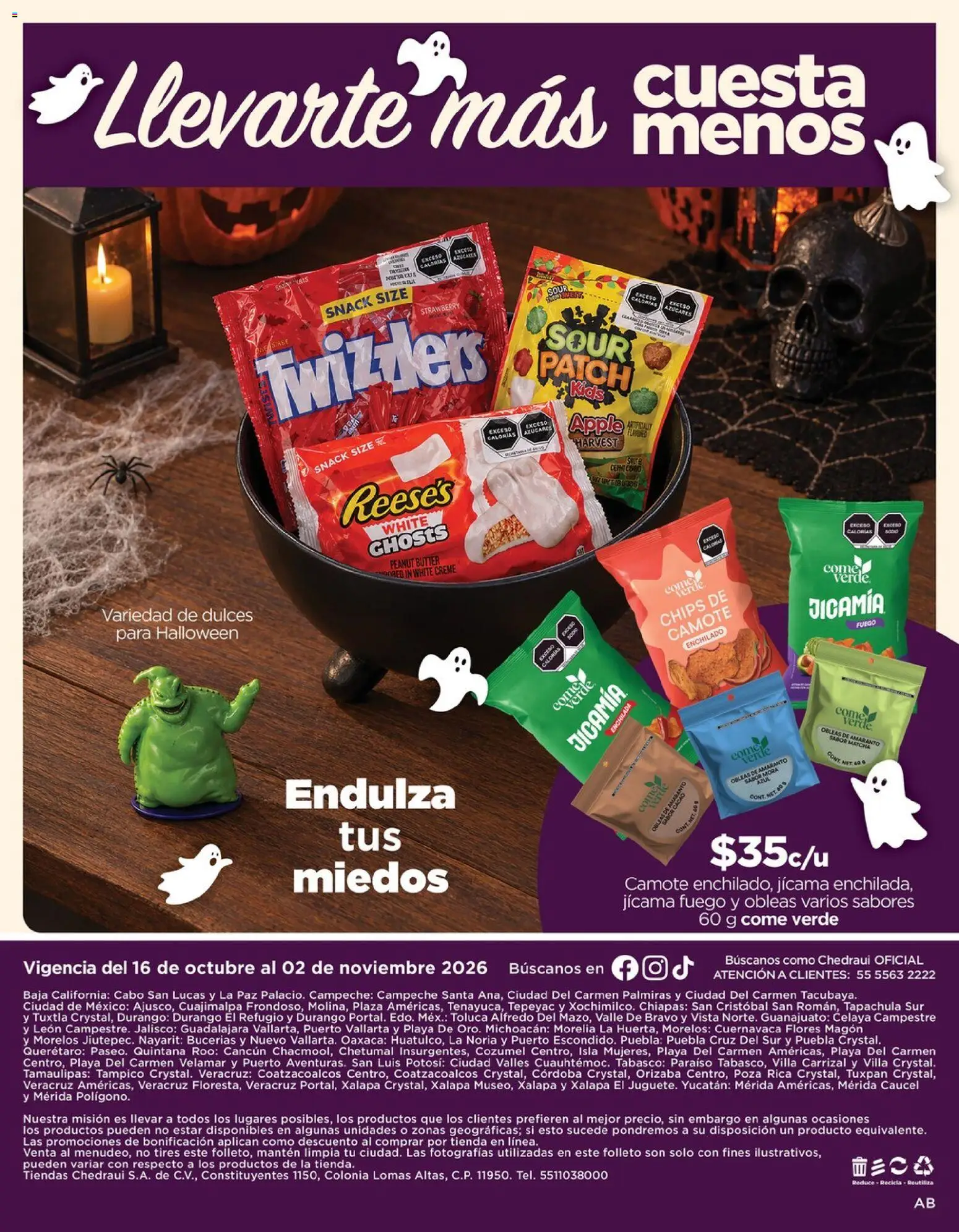 Vista previa las ofertas de la tienda Chedraui - Chedraui folleto Celebra la tradición desde el 16/10/2026 