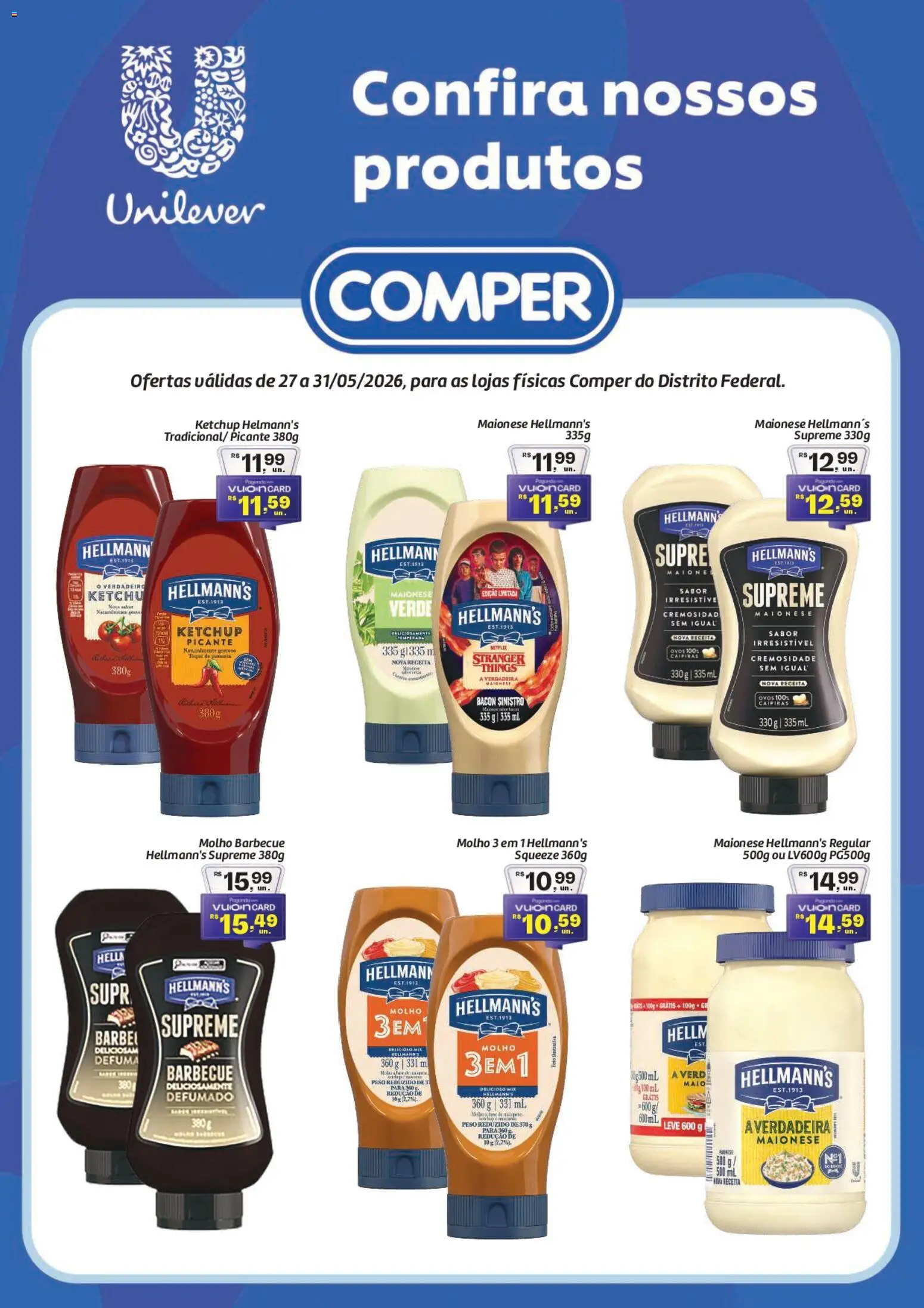 Comper Comper ofertas Unilever (de 27/05/2026) - Promoções PDF