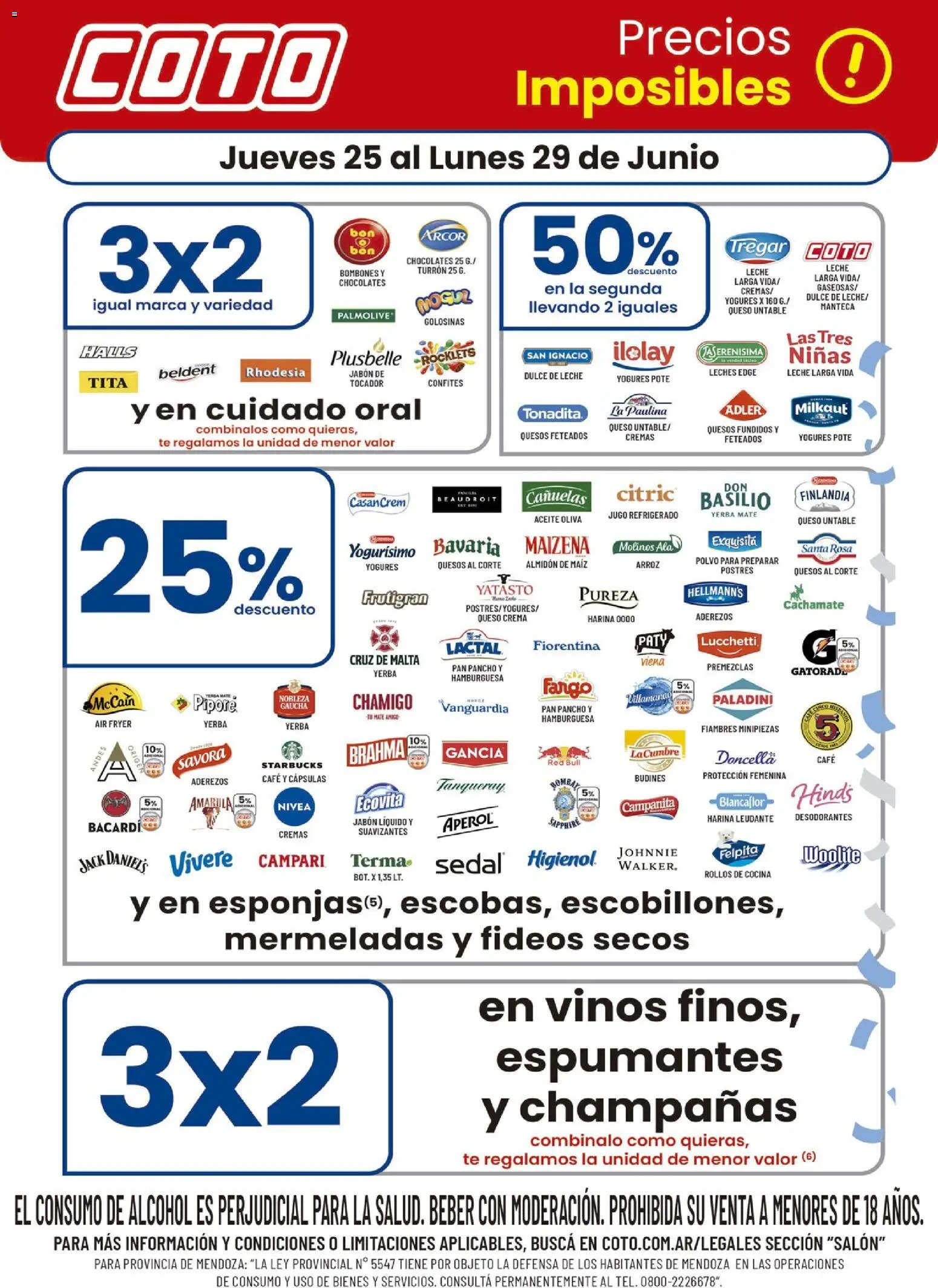 Vista previa del folleto de la tienda Coto válido desde el 25/06/2026 