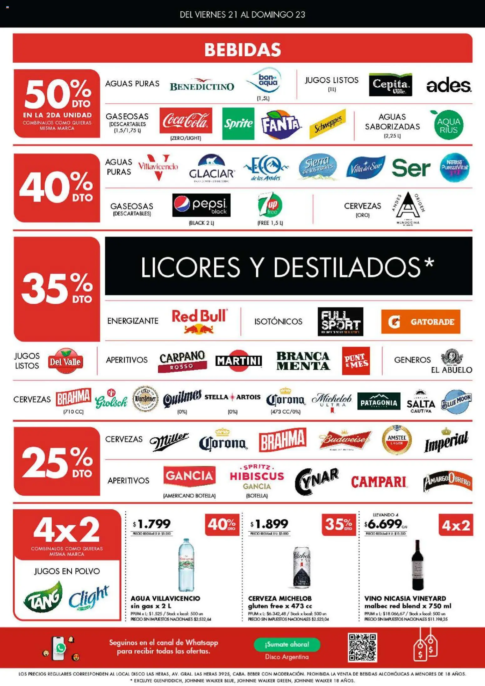 Vista previa del folleto de la tienda Disco válido desde el 20/08/2026 