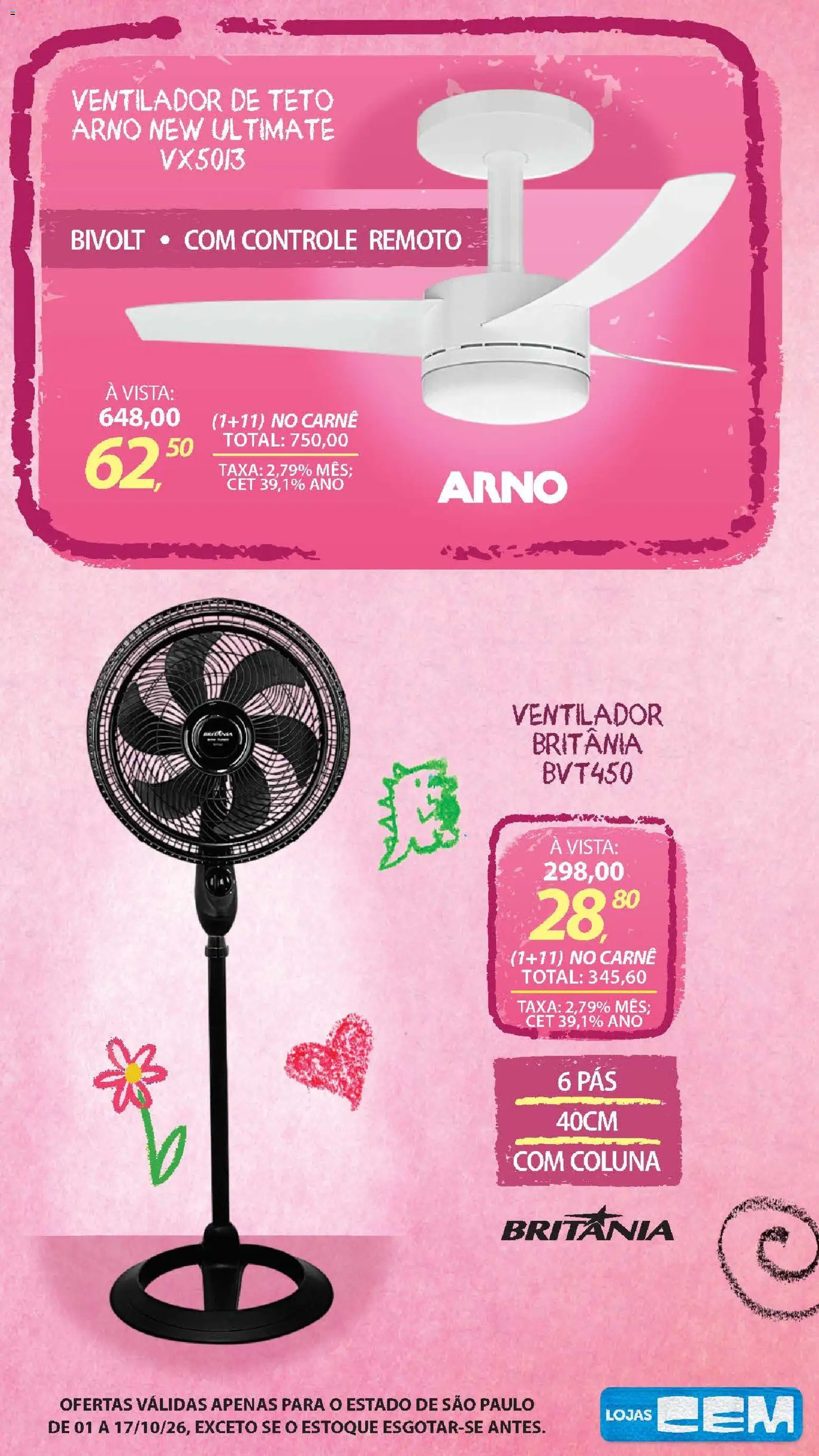 Ofertas Lojas Cem até 17/10/2026. - Página 119