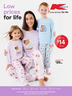 Preview of catalogue Kmart catalogue from shop Kmart valid 16/04/2026