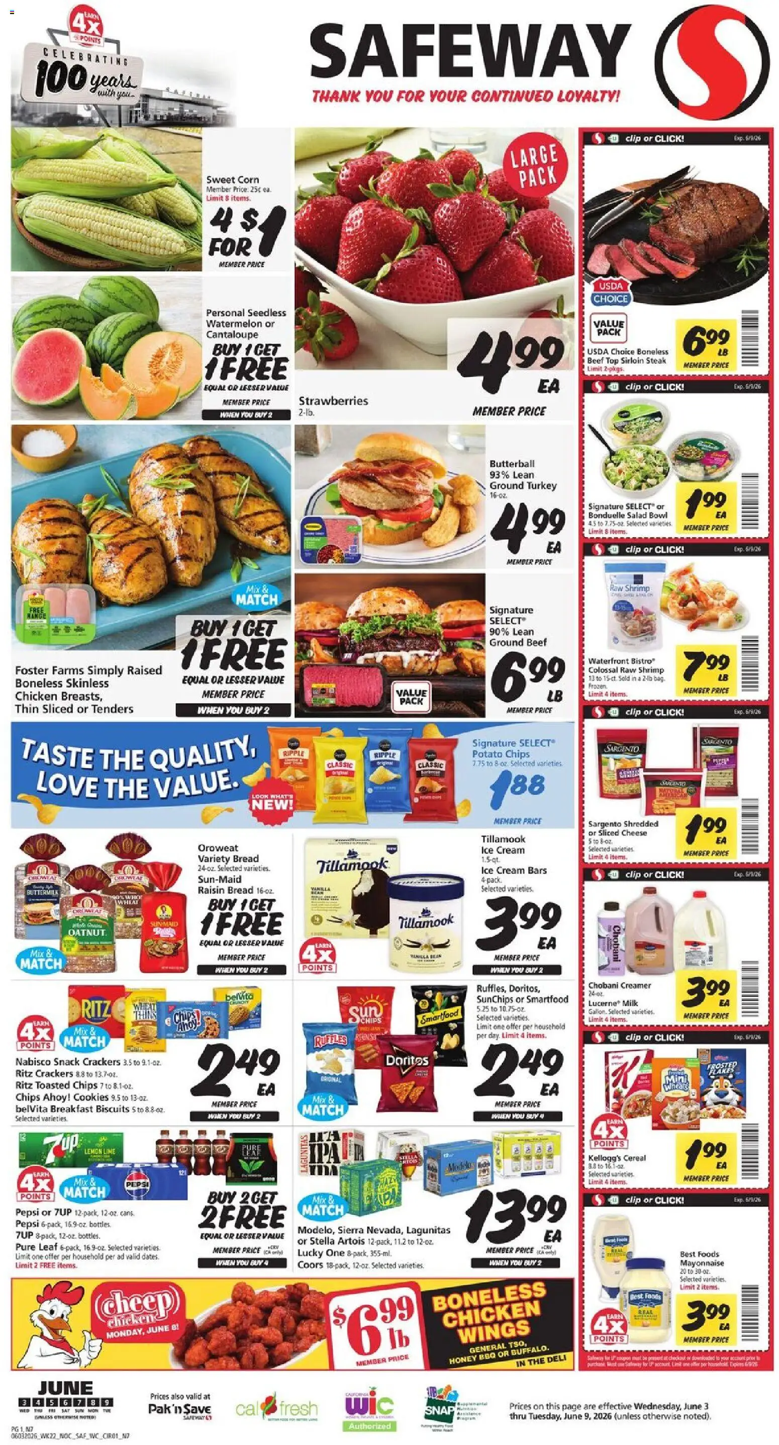 Ad Preview of Safeway Safeway Weekly Ad from 06/03/2026