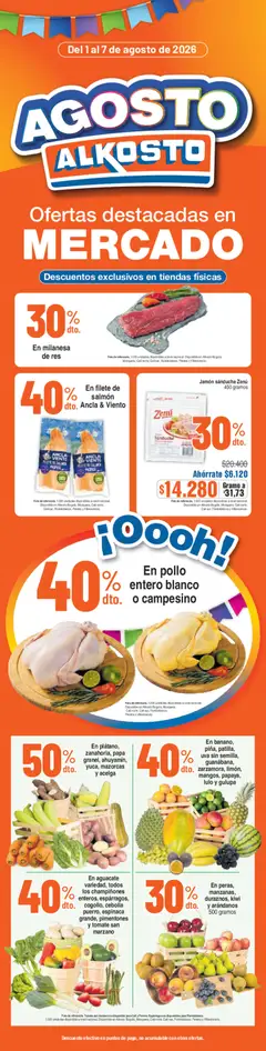  Vista previa del prospecto Alkosto catálogo del almacen Alkosto válida del 01/08/2026 al 