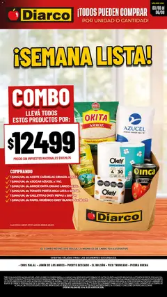 Vista previa del folleto de la tienda Diarco válido desde el 03/08/2026 