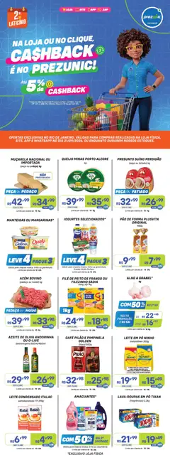 Pré-Visualização do folheto "Prezunic ofertas" da loja Prezunic válido a partir de 21/09/2026