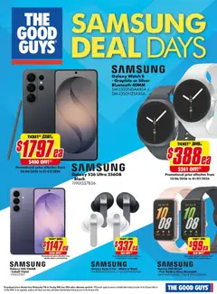 Preview of catalogue The Good Guys Samsung from shop The Good Guys valid 17/06/2026