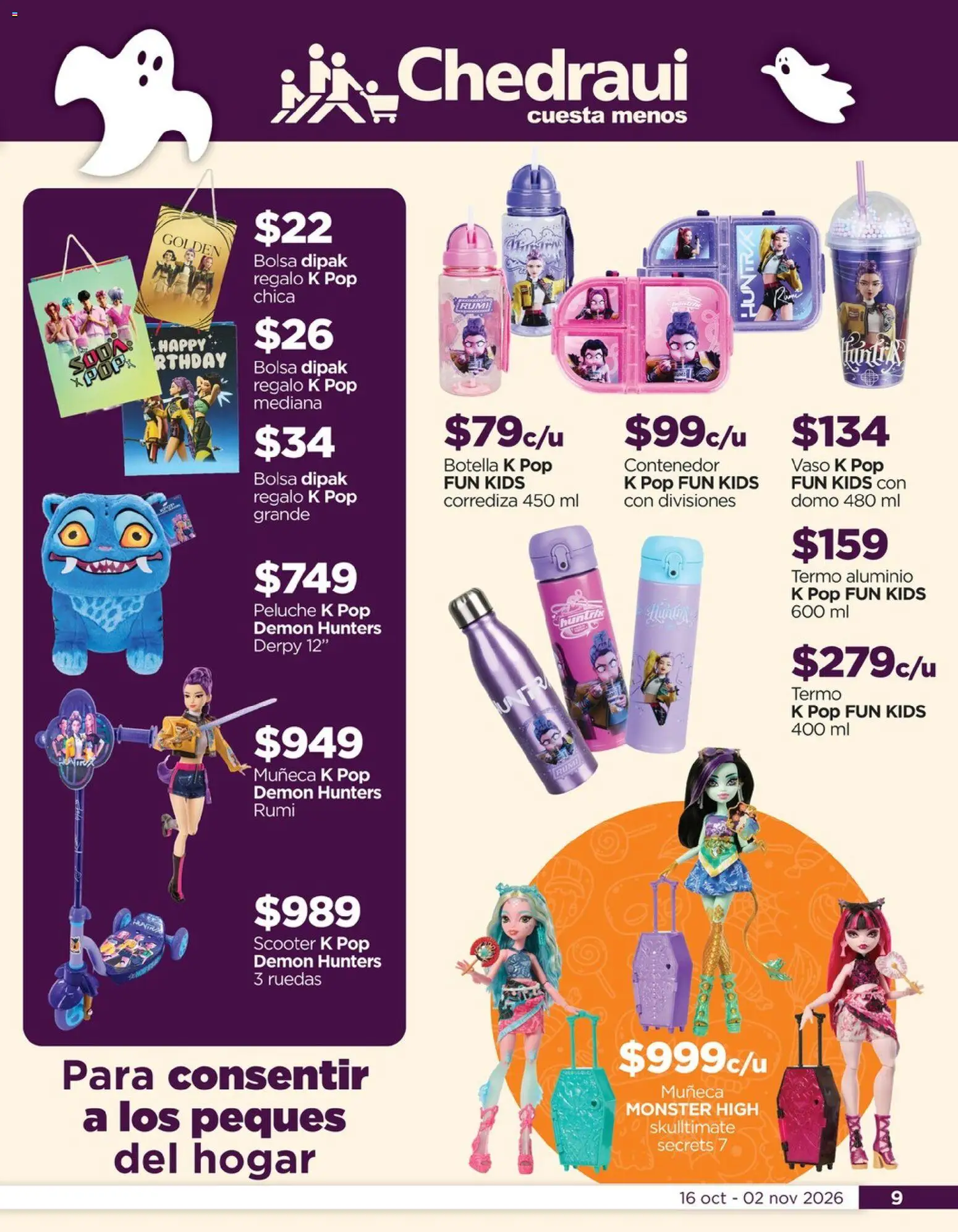 Vista previa las ofertas de la tienda Chedraui - Chedraui folleto Celebra la tradición desde el 16/10/2026 
