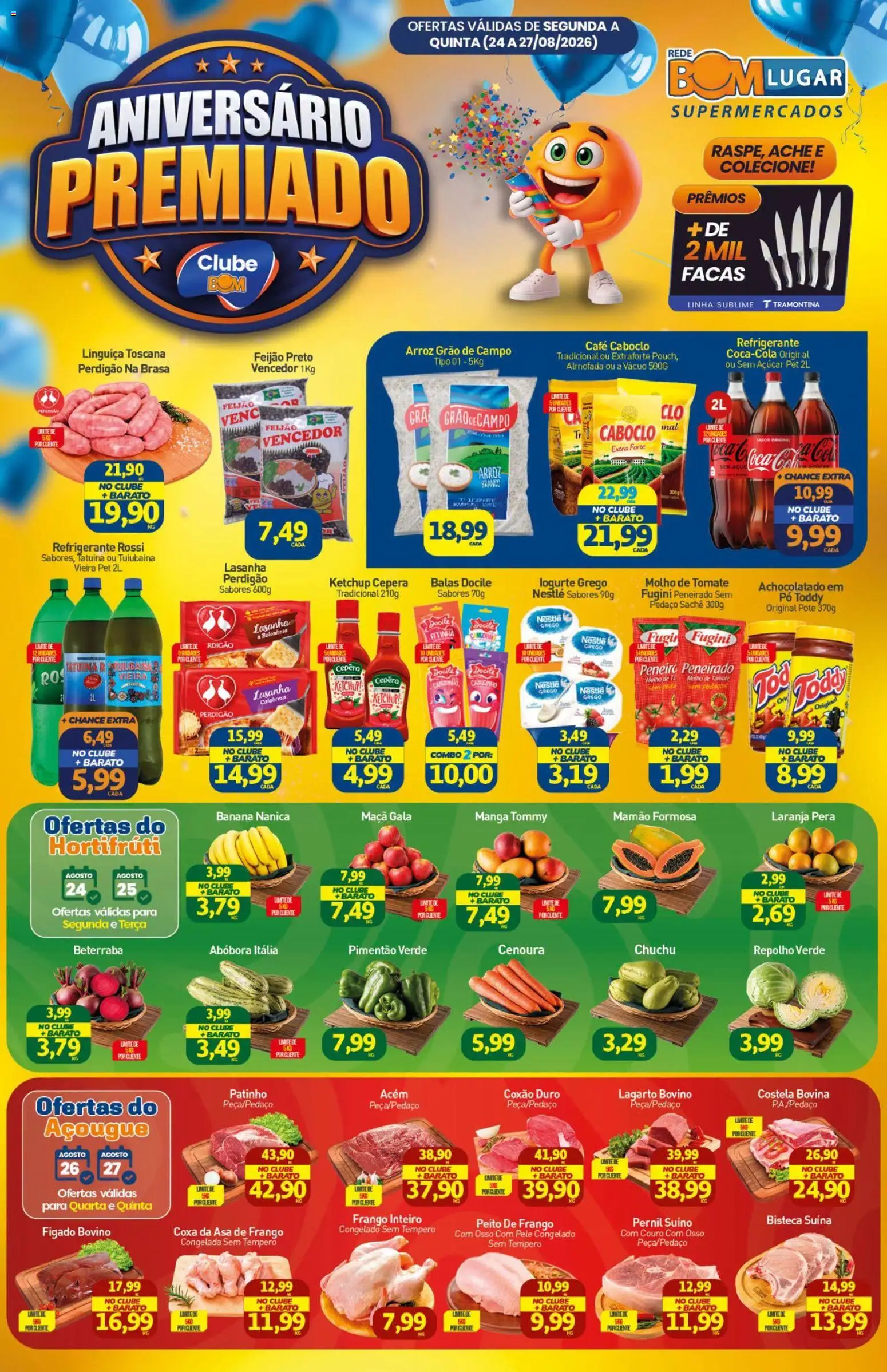 Pré-Visualização do folheto "Rede Bom Lugar - Ofertas da semana" da loja Rede Bom Lugar válido a partir de 24/08/2026