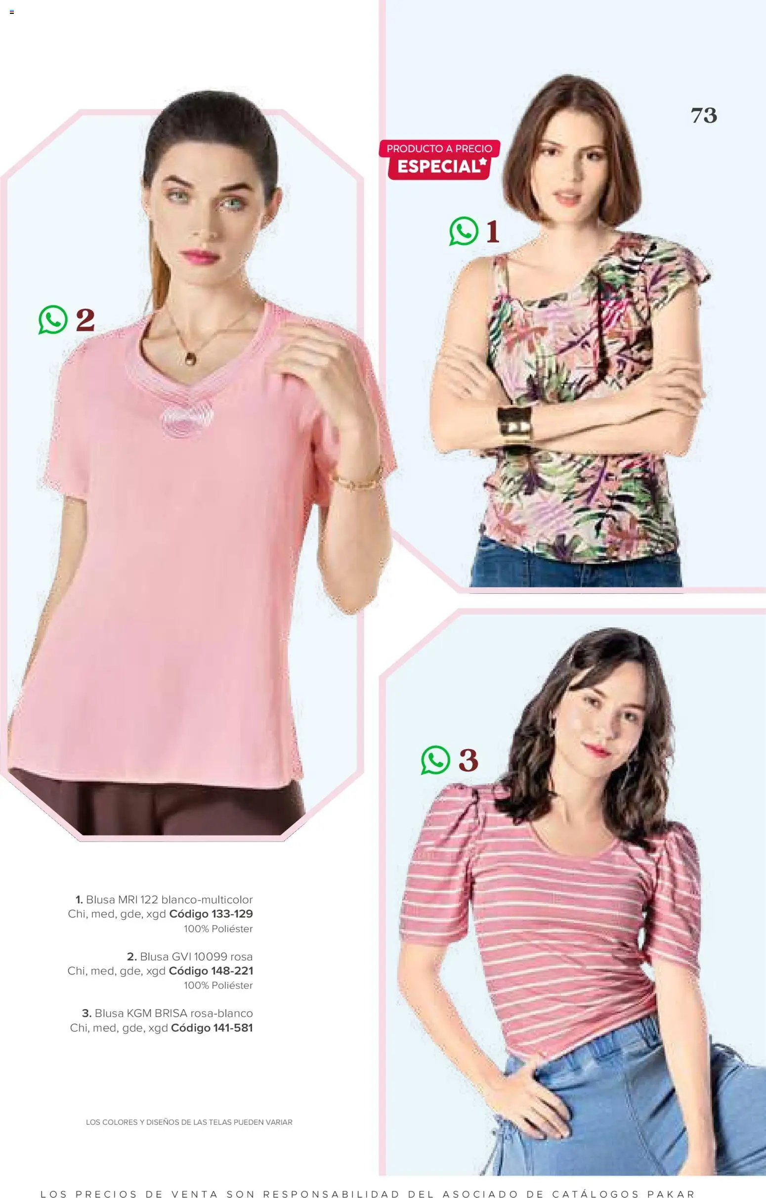 Vista previa las ofertas de la tienda SC Pakar - SC Pakar catálogo Ropa desde el 31/07/2026 