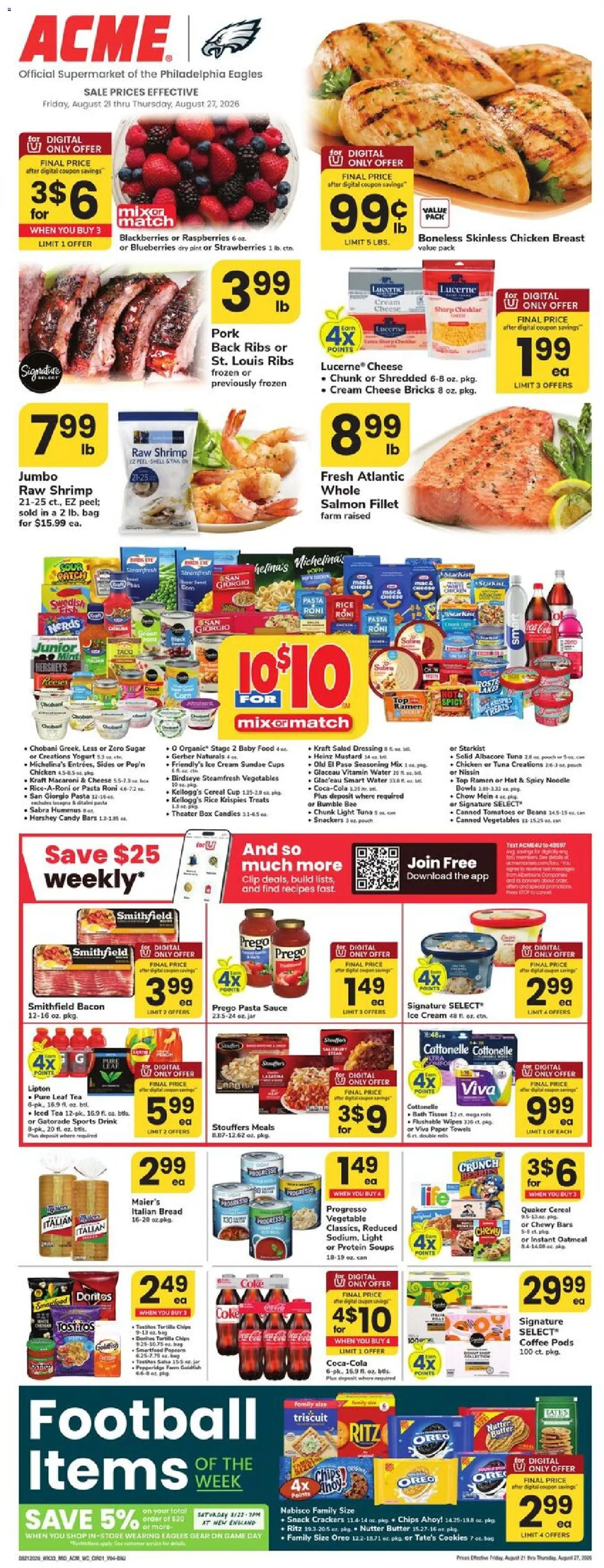 Ad Preview of Acme Acme Weekly Ad from 08/21/2026