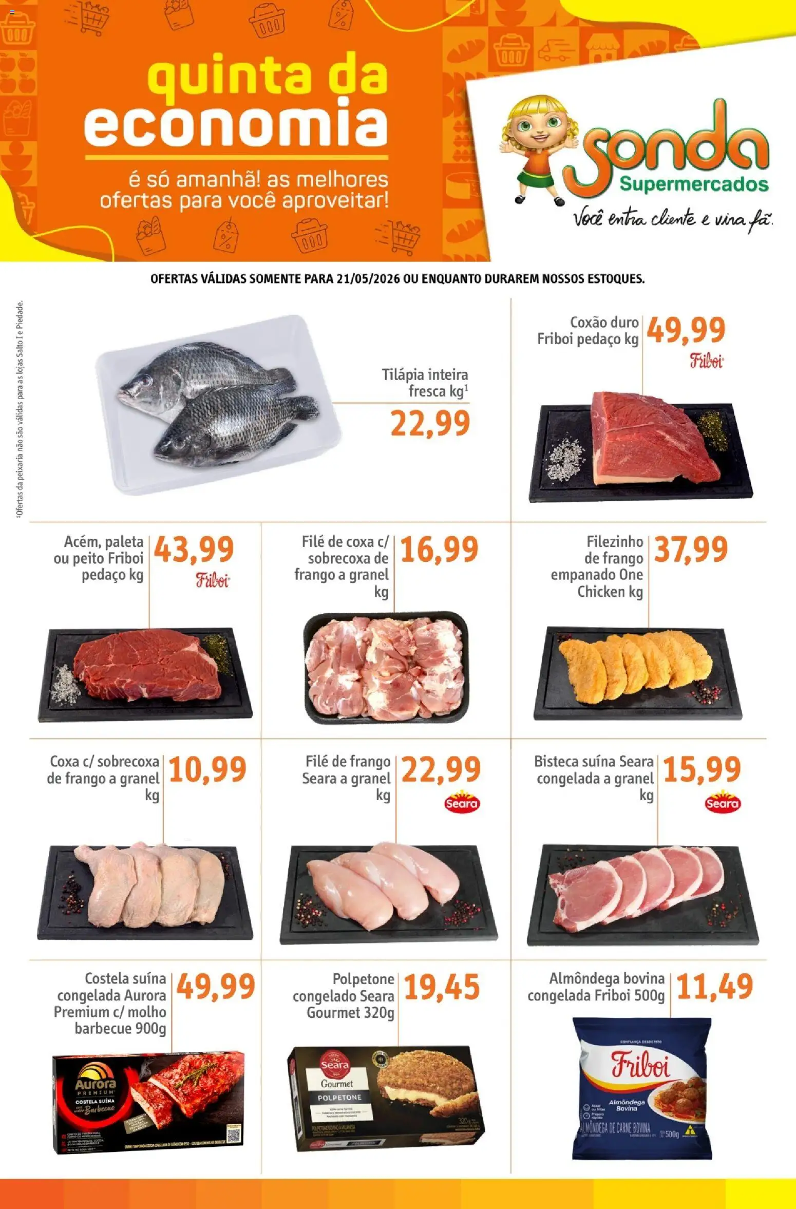 Pré-Visualização do folheto "Sonda ofertas Quinta da Economia" da loja Sonda válido a partir de 21/05/2026