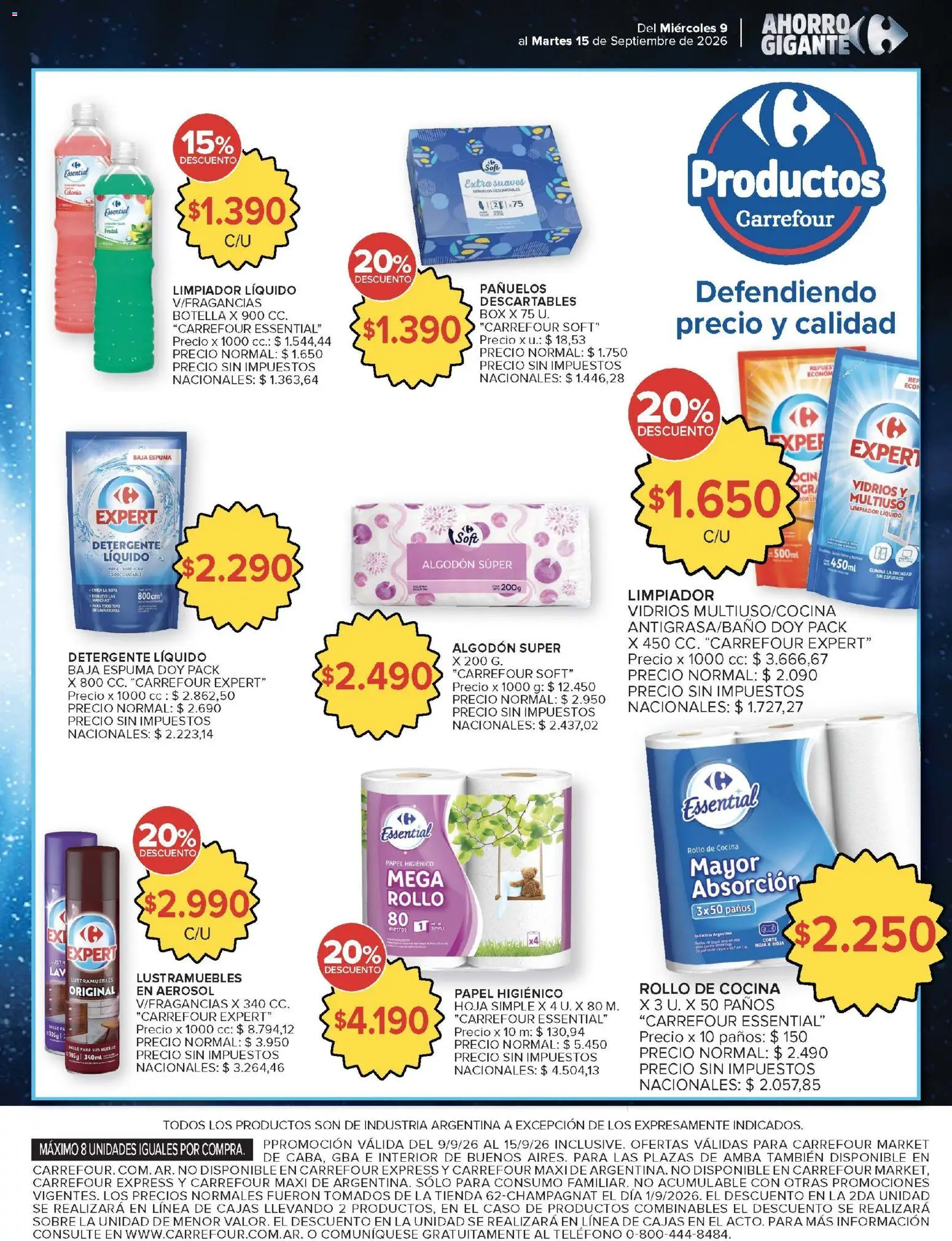 Vista previa del folleto de la tienda Carrefour válido desde el 09/09/2026 