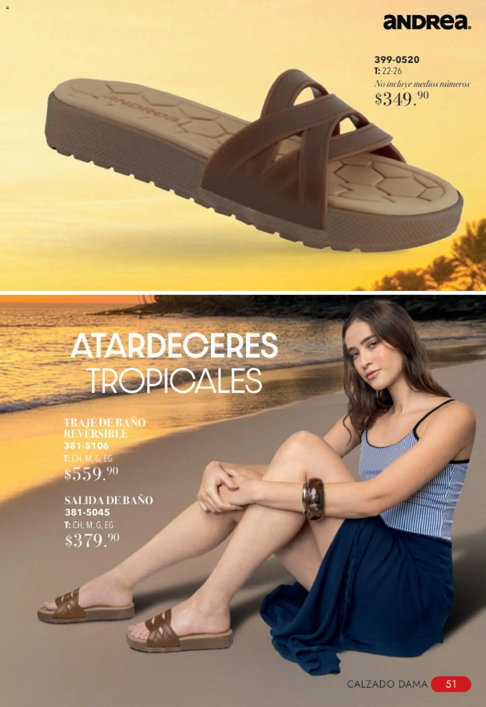Vista previa las ofertas de la tienda Andrea - Andrea catálogo Tropical desde el 23/08/2026 