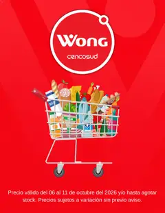 Vista previa de Wong catálogo de la tienda Wong válido desde 06/10/2026