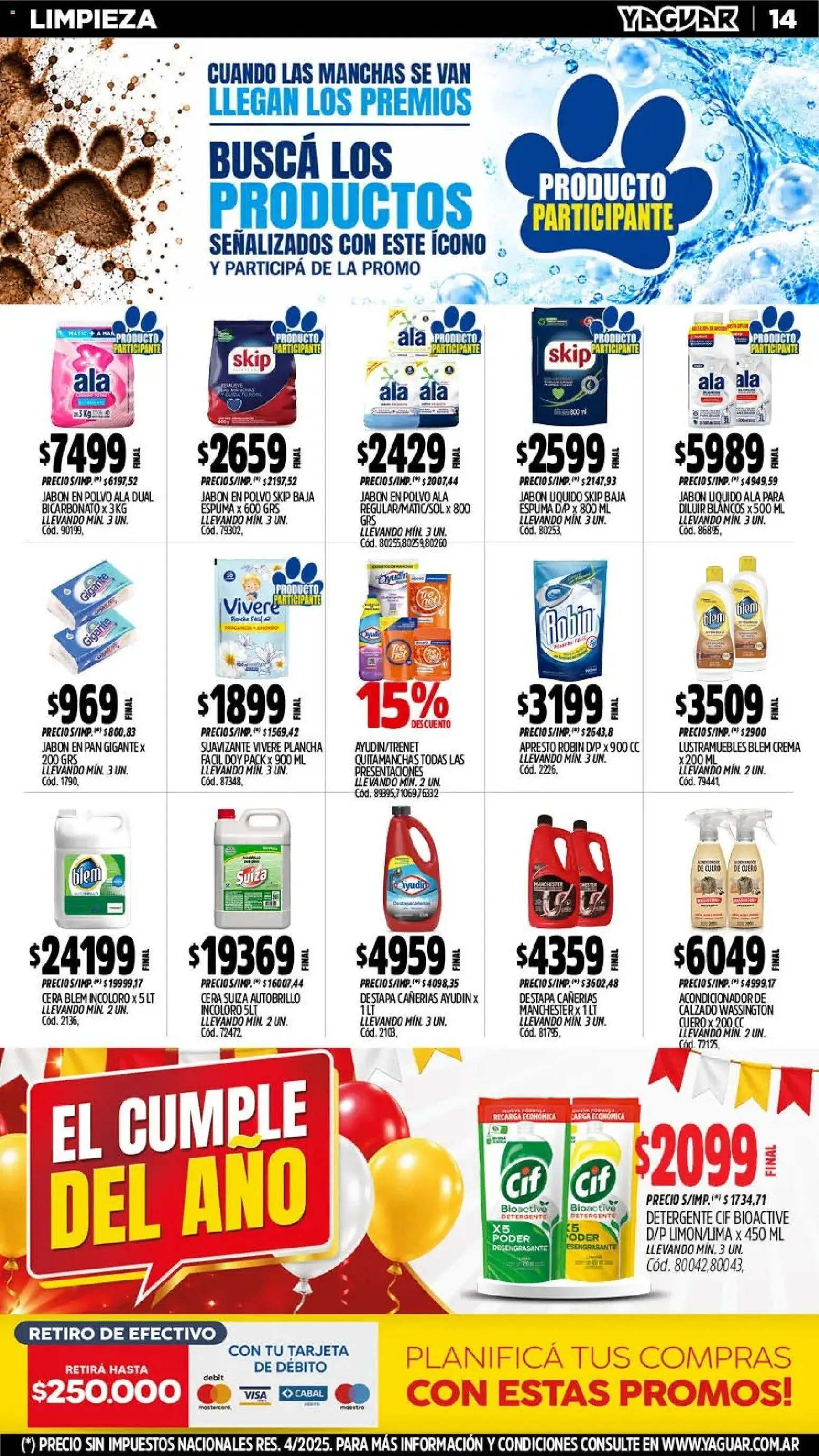 Vista previa del folleto de la tienda Yaguar válido desde el 19/10/2026 