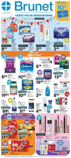 Preview of leaflet Brunet circulaire - Vente fin do rénovations from shop Brunet is valid from Oct 15, 2026
