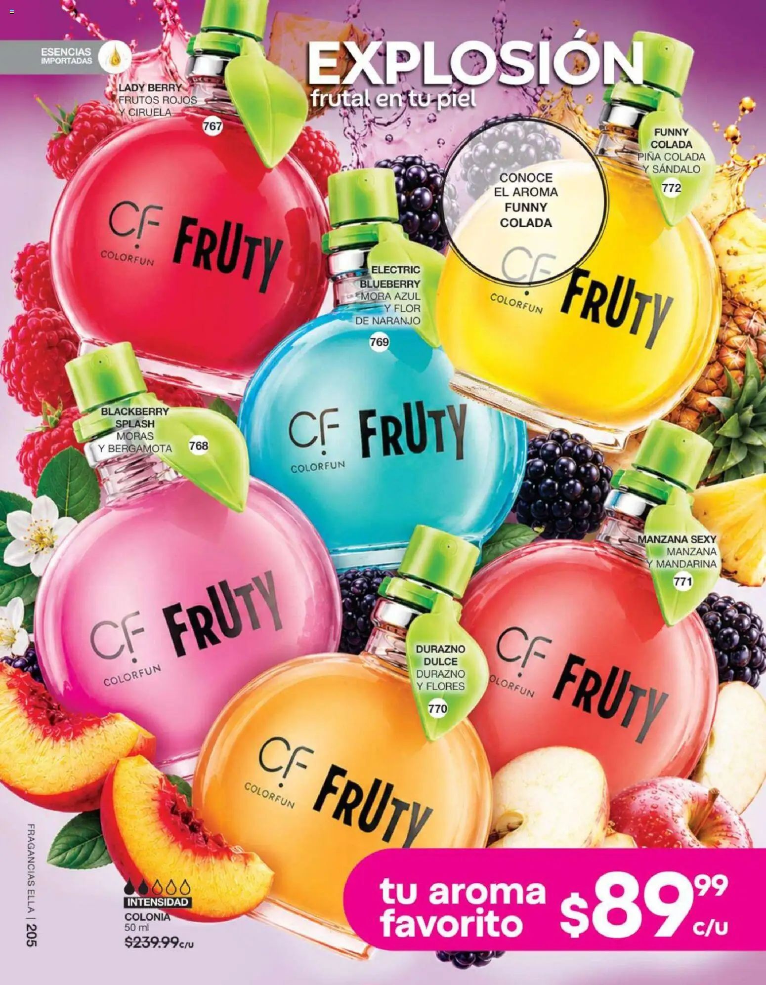 Vista previa las ofertas de la tienda Fuller - Fuller campaña 11 2026 desde el 02/09/2026 - Flores, Manzana, Dulce, Durazno, Piña, Esencias
