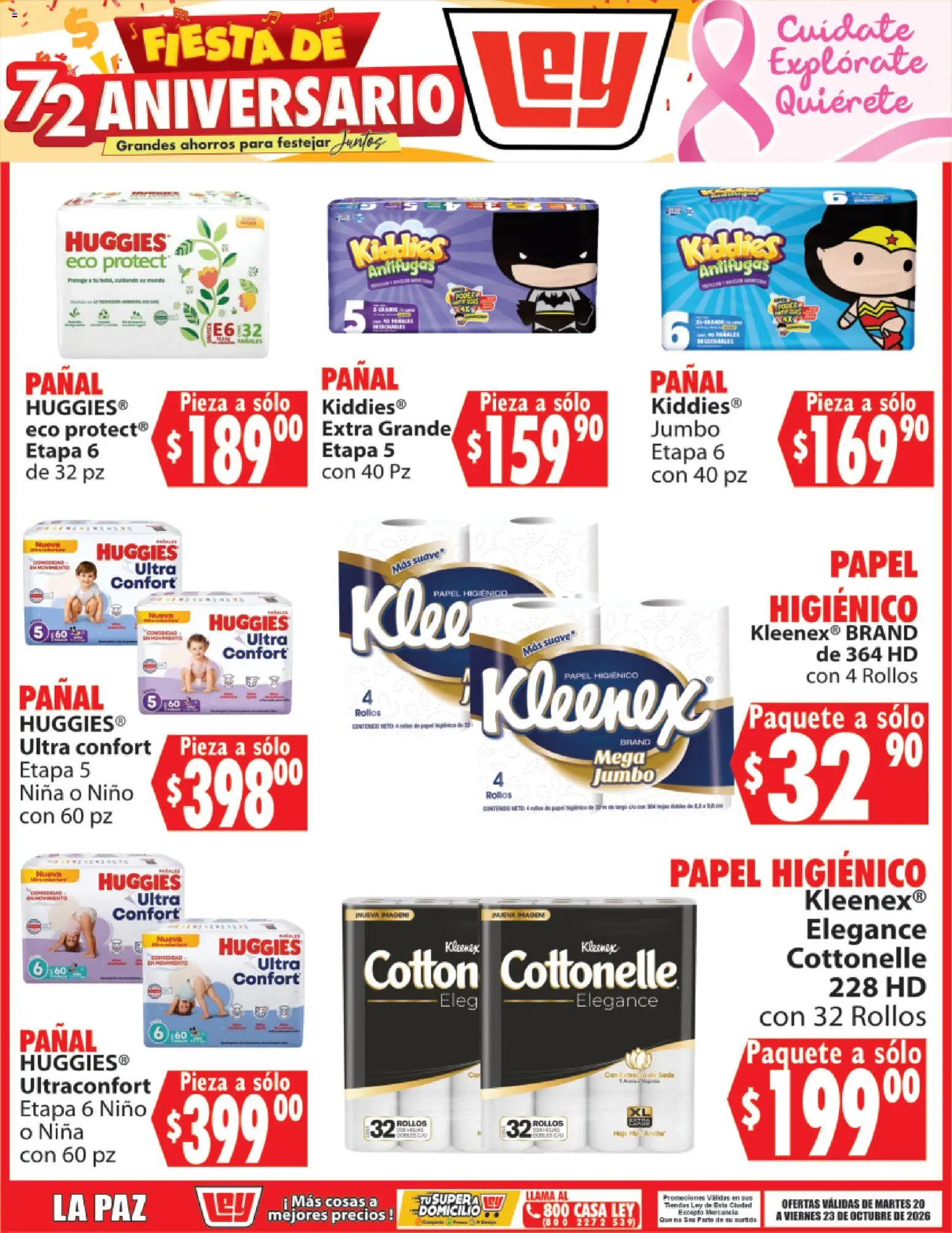 Vista previa las ofertas de la tienda Casa Ley - Casa Ley folleto Autoservicio La Paz desde el 20/10/2026 