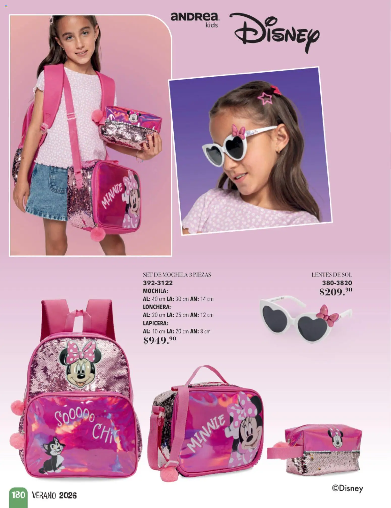 Vista previa las ofertas de la tienda Andrea - Andrea catálogo Infantil desde el 24/05/2026 - Mochila, Lentes, Lentes de sol