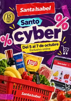 Folleto de la tienda Santa Isabel válido desde el 05.10.2026 