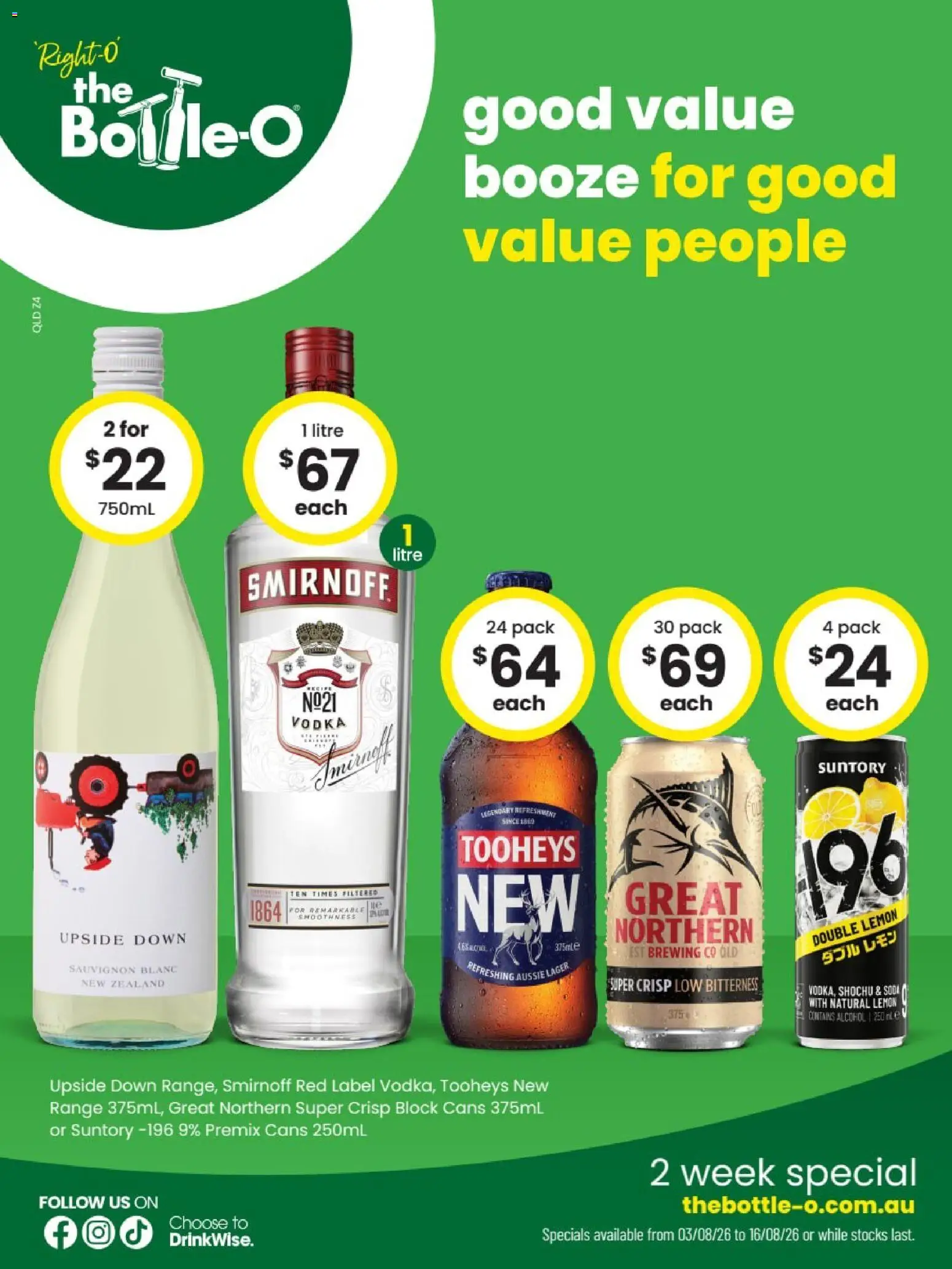 Preview of catalogue The Bottle-O catalogue ARCADIA from shop The Bottle-O valid 03/08/2026