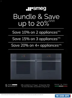 Preview of catalogue The Good Guys Bundle & Save up to 20% from shop The Good Guys valid 27/08/2026