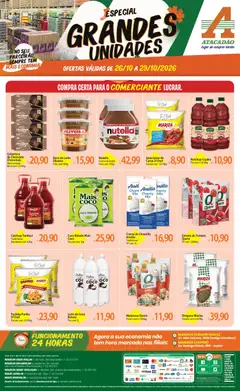 Pré-Visualização do folheto "Atacadão ofertas - AM" da loja Atacadão válido a partir de 26/10/2026