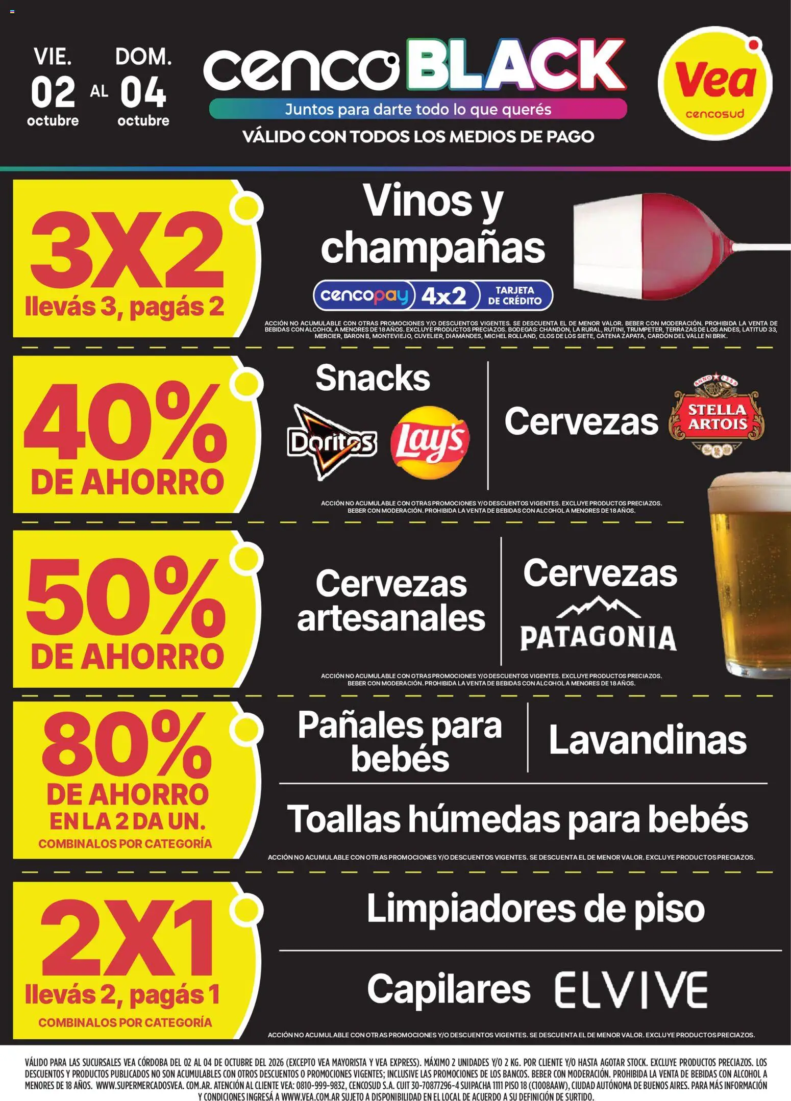 Vista previa del folleto de la tienda Vea válido desde el 02/10/2026 