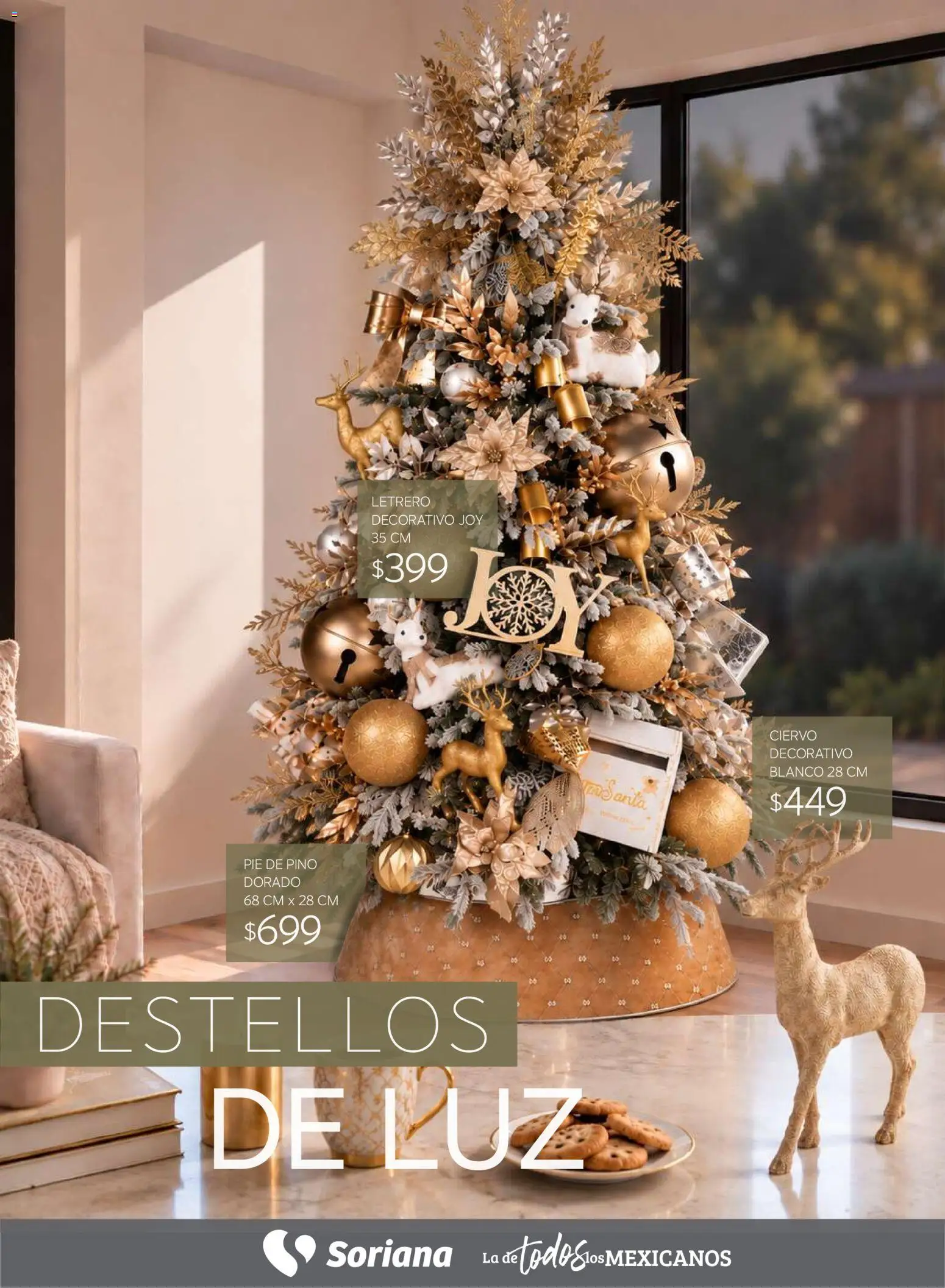 Vista previa las ofertas de la tienda Soriana - Soriana Híper - Decoracion Navideña desde el 30/09/2026 