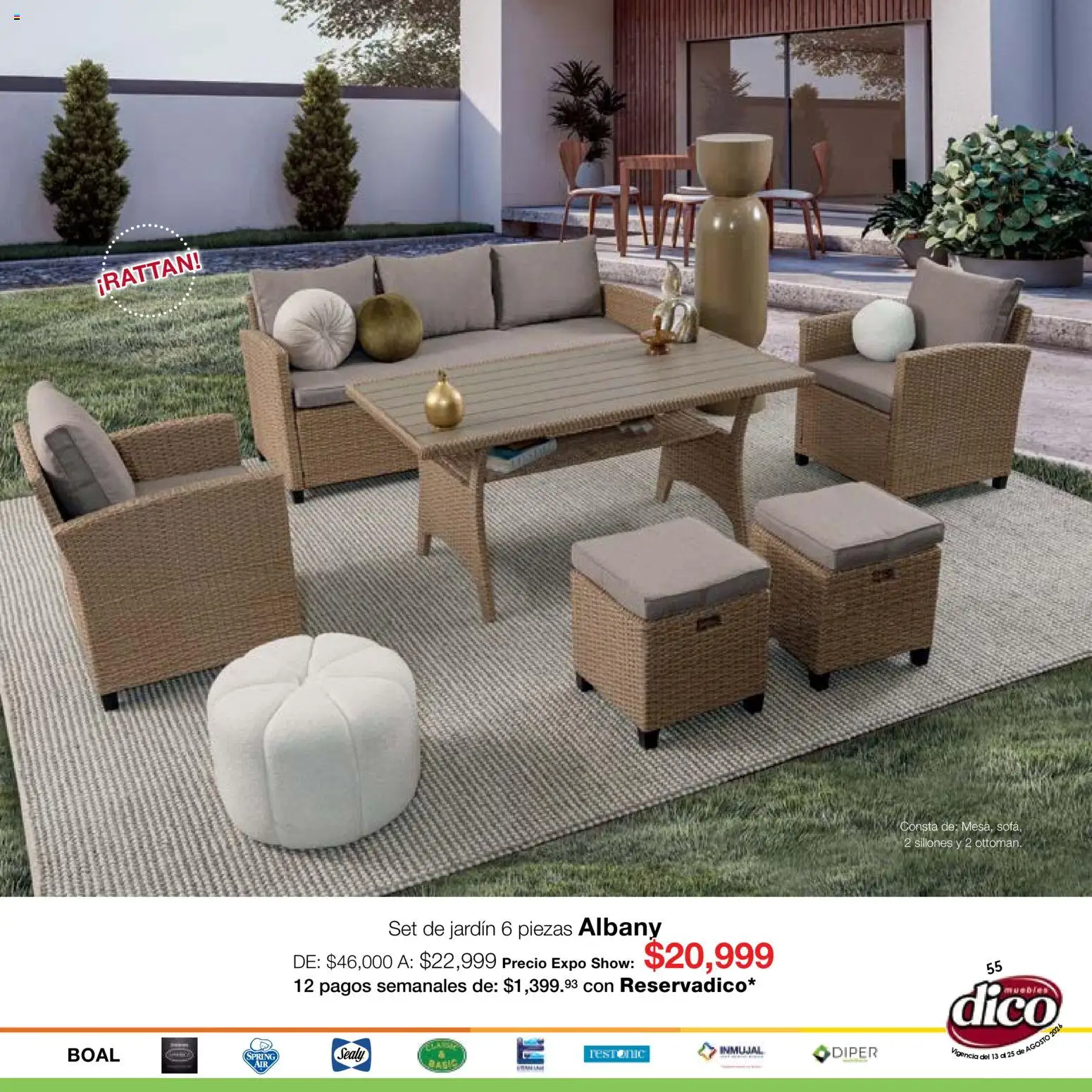 Vista previa las ofertas de la tienda Muebles Dico - Muebles Dico catálogo Expo Show desde el 13/08/2026 