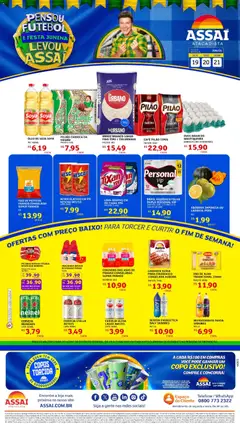 Pré-Visualização do folheto "Assaí Atacadista ofertas - DF" da loja Assaí Atacadista válido a partir de 19/06/2026