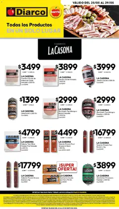 Vista previa del folleto de la tienda Diarco válido desde el 25/05/2026 
