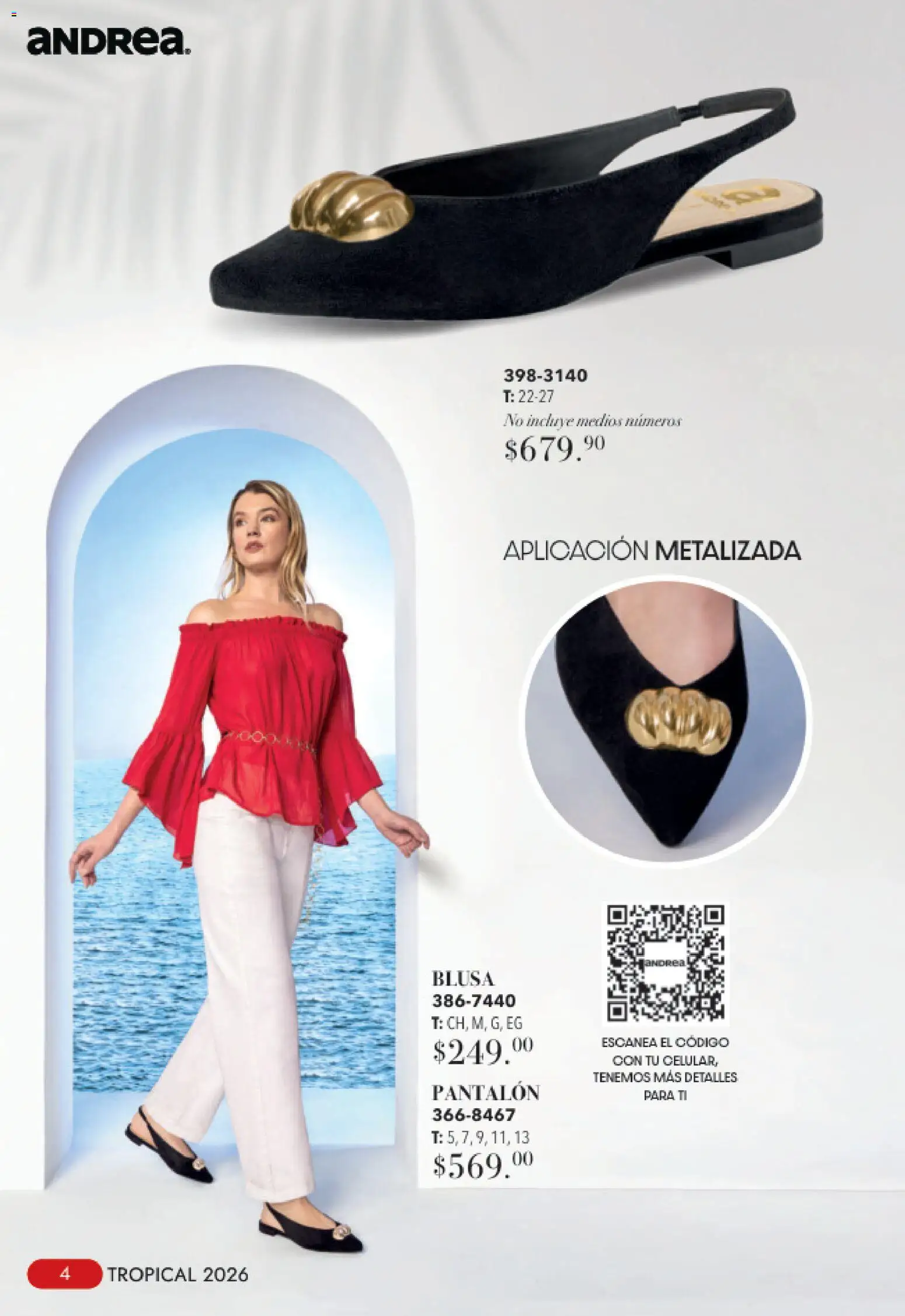 Vista previa las ofertas de la tienda Andrea - Andrea catálogo Tropical desde el 23/08/2026 