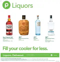 Ad Preview of Publix Publix Liquor Ad from 07/30/2026